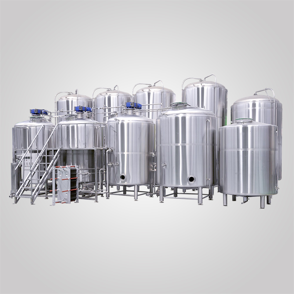 <b>2000L 3-vessel Stainless Steel Beer Equipment Brewhouse</b>